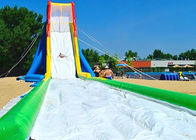 Heavy Duty Blow Up Dry and Wet Slides For Children / Adults Eco Friendly