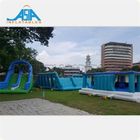 Durable Insane Inflatable 5k Obstacles Course 72x12m Or Customized