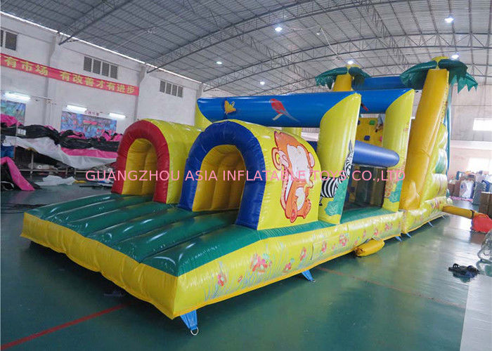 Outdoor Giant Palm Tree Obstacle Challenge For Kids Amusement Sports