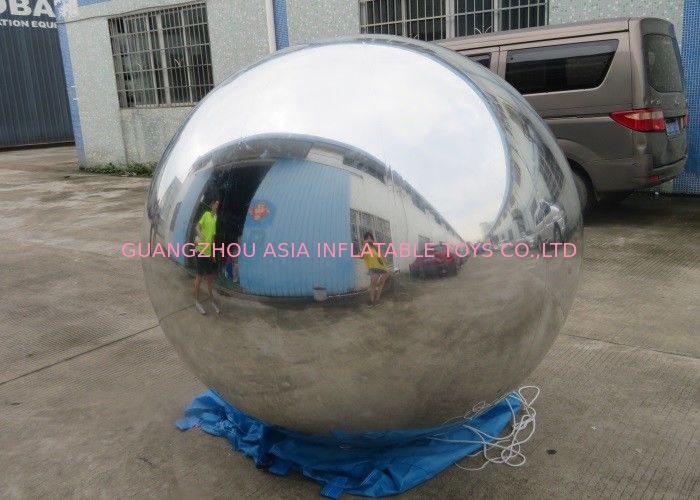 2m Silver Helium Balloon And Blimps Stage Decoration Ball For Fashion Show