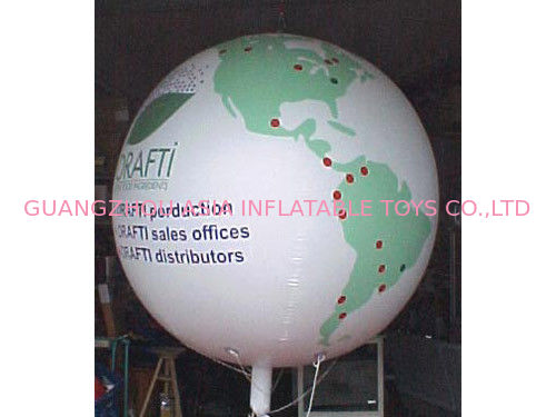 Giant advertising self inflating inflatable helium balloo