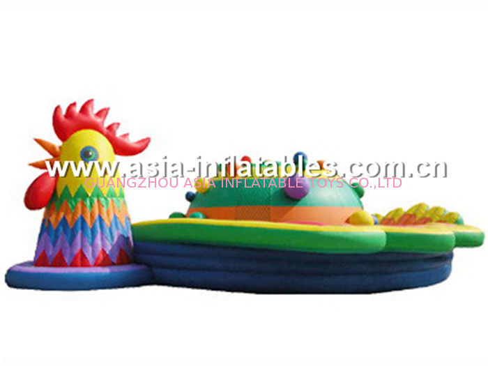 Inflatable Gooster Funland, Inflatable Funcity For Children Entertainment Games
