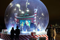 Transparent Inflatable Snow Globe For Product Promotion