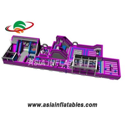 Het aangepaste Roze 18 oz-Park van het Geteerd zeildoek Opblaasbare Thema
