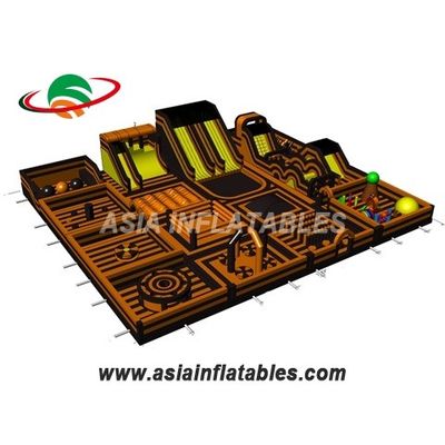 BinnenPretpark 0.55mm de Opblaasbare Uitsmijter van pvc